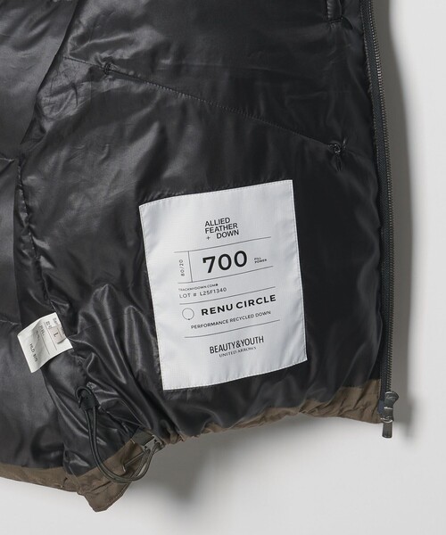 BEAUTY＆YOUTH UNITED ARROWS ダウンジャケット ダウン 小松マテーレ