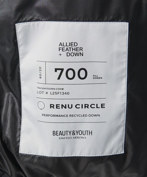 BEAUTY＆YOUTH UNITED ARROWS ダウンジャケット ダウン 小松マテーレ