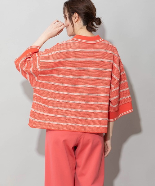 「Munich」 半袖ニット FREE ブラック レディース_画像7