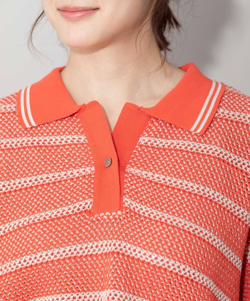 「Munich」 半袖ニット FREE ブラック レディース_画像8