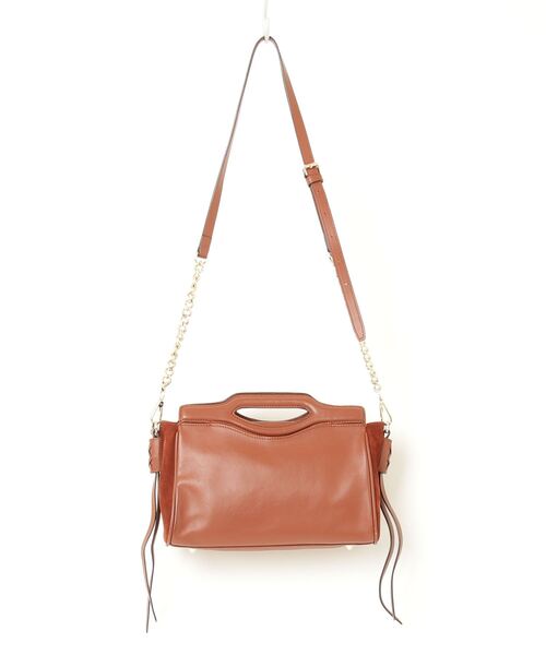 「interstaple」 2WAYバッグ - ブラウン レディース_画像2