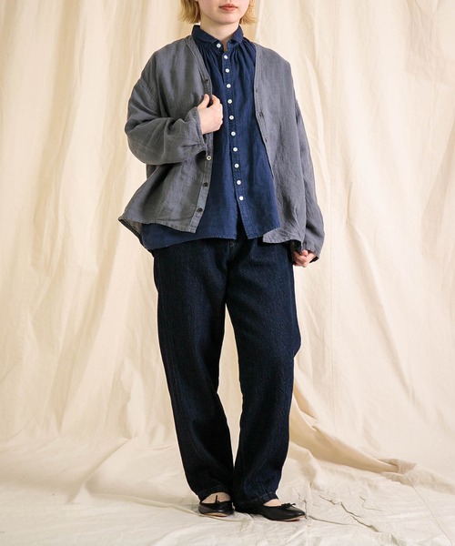Brocante ブラウス シャツ 「Brocante / ブロカント」 リネン