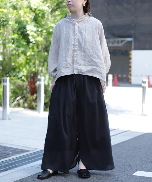 Brocante ブラウス シャツ 「Brocante / ブロカント」 リネン