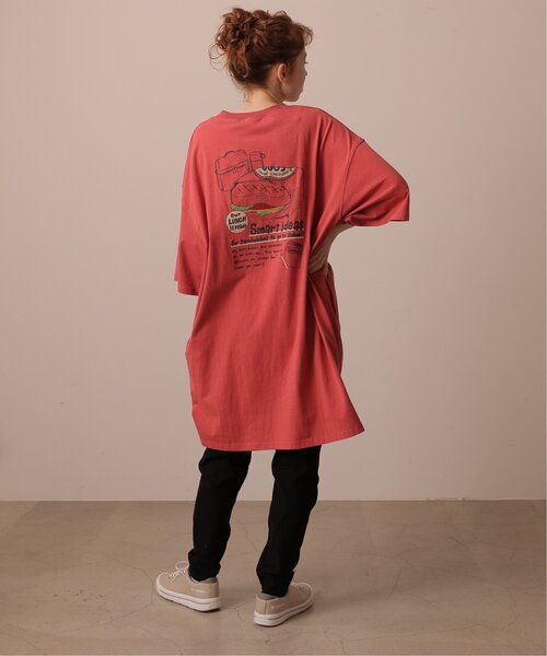 「DOUBLE NAME」 半袖Tシャツ FREE スミクロ レディース_画像5