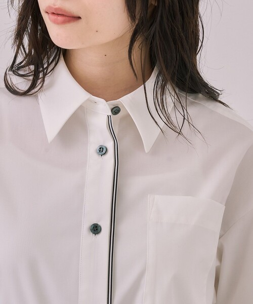 UNITED TOKYO（ユナイテッドトウキョウ） ブラウス シャツ バイカラー