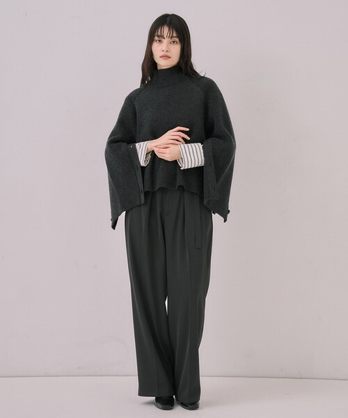 UNITED TOKYO（ユナイテッドトウキョウ） ブラウス シャツ バイカラー