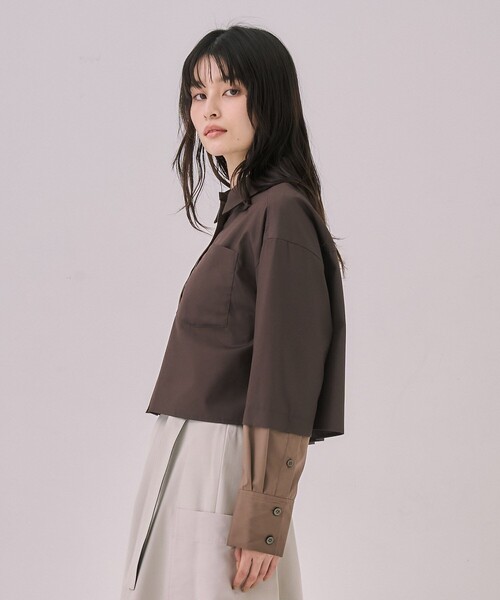 【美品】united tokyo ユナイテッドトウキョウ　ブラウスバイカラー UNITED TOKYO（ユナイテッドトウキョウ） ブラウス シャツ バイカラー