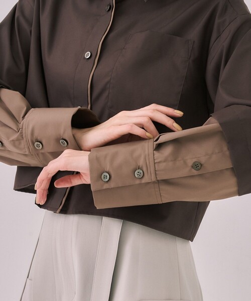 UNITED TOKYO（ユナイテッドトウキョウ） ブラウス シャツ バイカラー