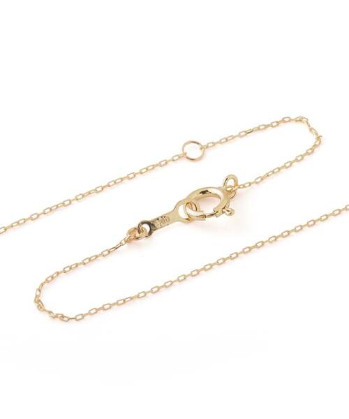 ネックレス ダイヤモンドネックレス「ベゼル・0.04ct」 レディースの画像