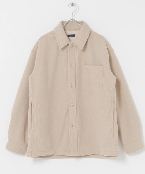 アイテムズ アーバンリサーチ（ITEMS URBAN RESEARCH）/裏フリースボンディングコーデュロイジャケット ITEMS URBANRESEARCH（アイテムズ アーバンリサーチ） コート