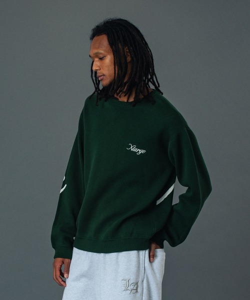 XLARGE（エクストラ ラージ） セーター ニット JACQUARD SWEATER
