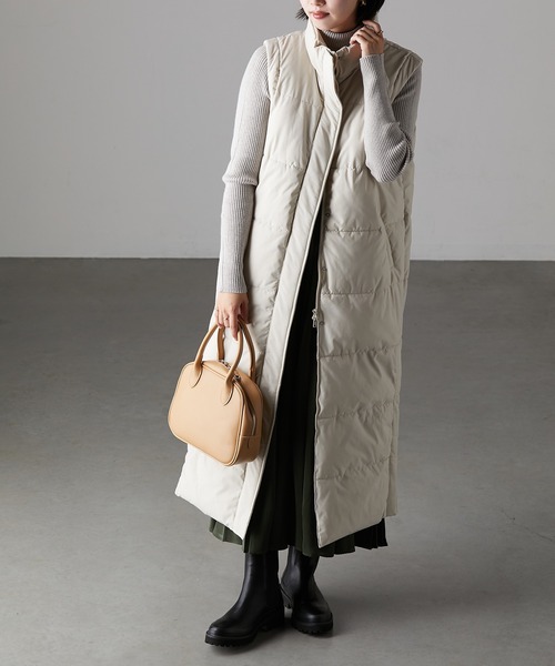 r.（アールドット） ベスト FREE アイボリー レディース : ZOZOTOWN