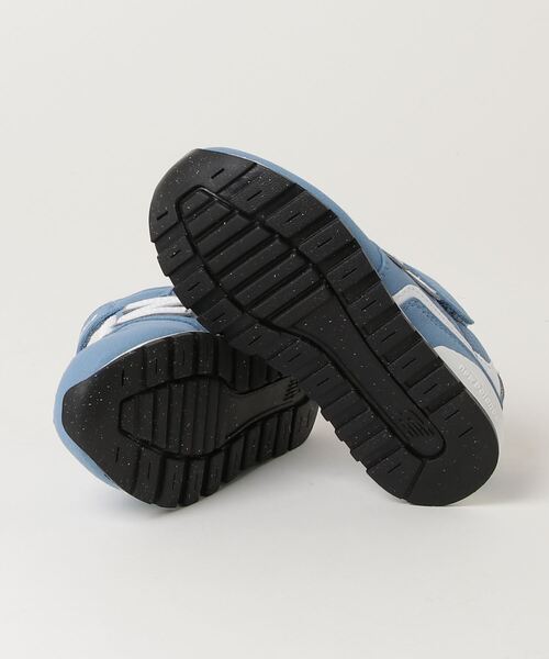「New Balance」 「KIDS」ローカットスニーカー 17.5cm ピンク キッズ_画像3