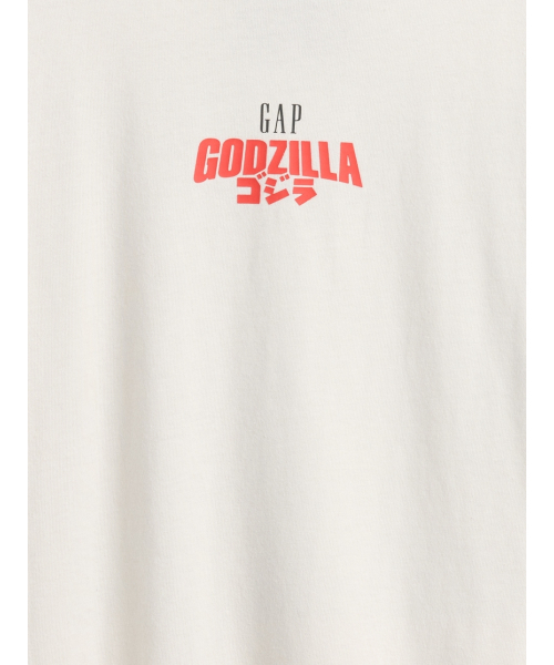 GAP（ギャップ） tシャツ ゴジラ グラフィック GAPロゴ Tシャツ 