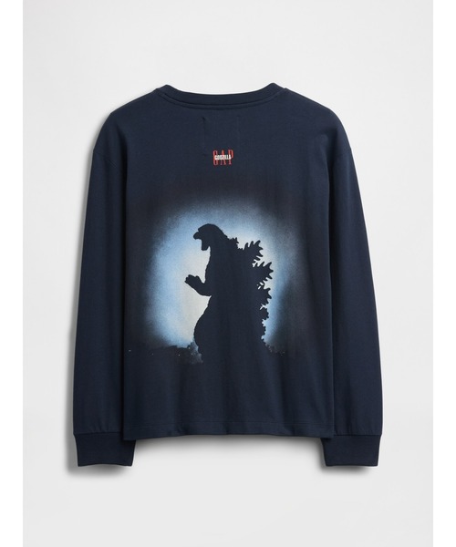 GAP（ギャップ） tシャツ ゴジラ グラフィック GAPロゴ Tシャツ 