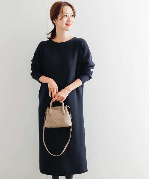 「URBAN RESEARCH DOORS」 ニットワンピース MEDIUM モカ レディース_画像6