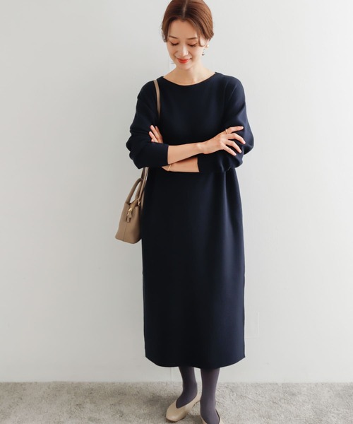「URBAN RESEARCH DOORS」 ニットワンピース MEDIUM モカ レディース_画像7