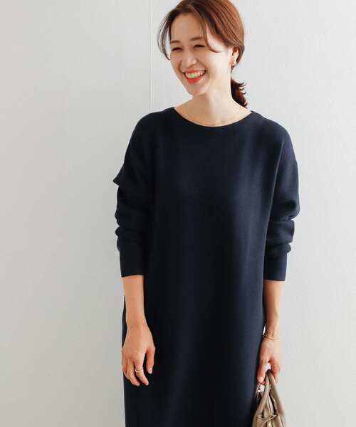 「URBAN RESEARCH DOORS」 ニットワンピース MEDIUM モカ レディース_画像8