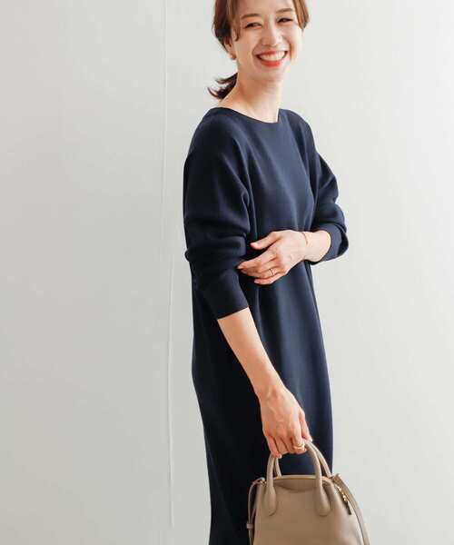 「URBAN RESEARCH DOORS」 ニットワンピース MEDIUM モカ レディース_画像9