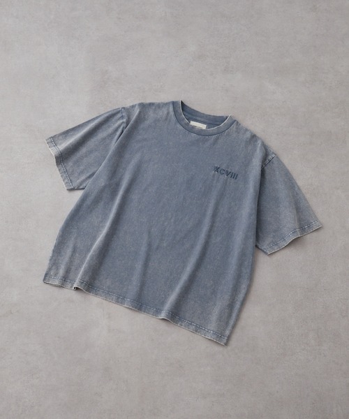「EMMA CLOTHES」 半袖Tシャツ M ネイビー メンズ_画像4