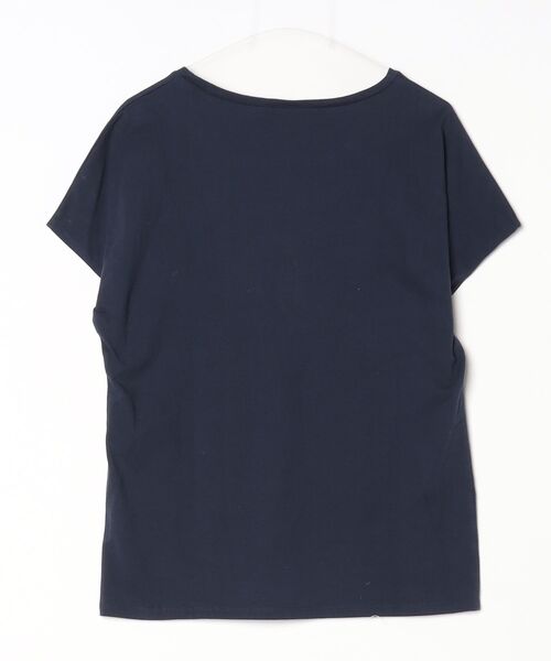「ALDIES」 半袖Tシャツ X-SMALL ネイビー メンズ_画像2