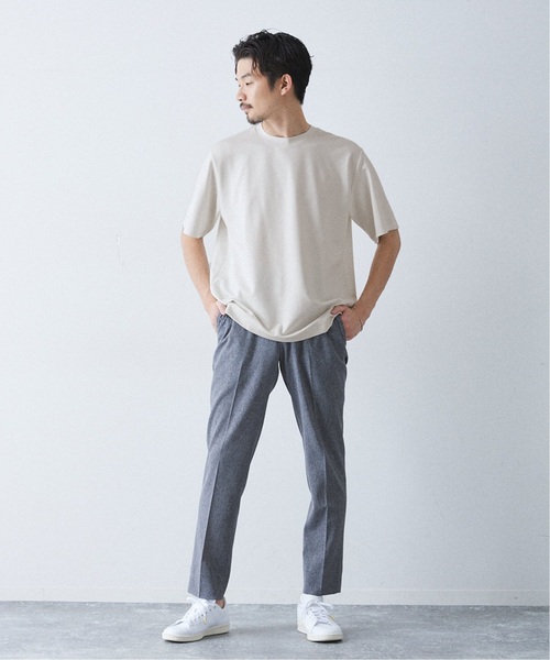 「417 EDIFICE」 半袖Tシャツ SMALL カーキ メンズ_画像5