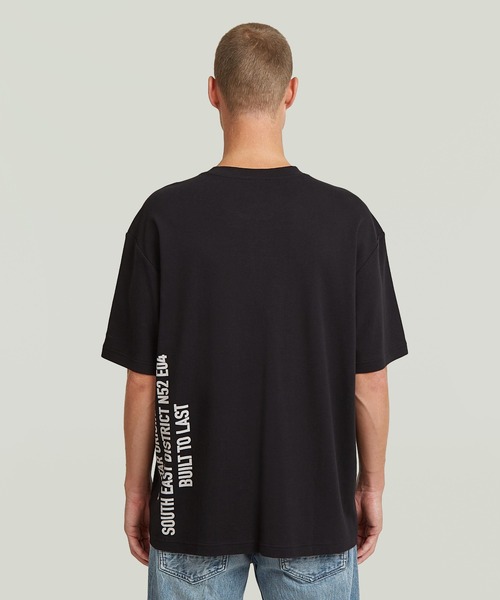 G-STAR RAW tシャツ Stencil Relaxed T-Shirt/ミリタリーディテール