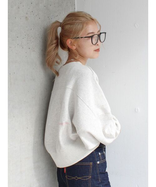 5555♡♡ungrid スウェット Ungrid（アングリッド） トレーナー スウェット 「WEB限定」ワン