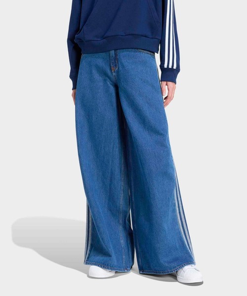 ジーンズ デニム デニムパンツ ファイヤーバード アディレニウム トラックパンツ デニム / アディダスオリジナルス adidas Originalsの画像