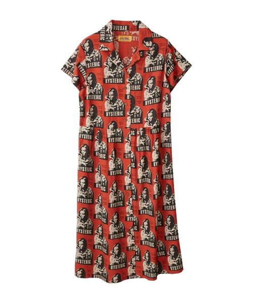 HYSTERIC GLAMOUR（ヒステリックグラマー） 半袖ワンピース FREE