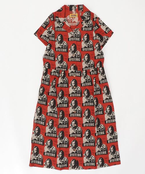 HYSTERIC GLAMOUR（ヒステリックグラマー） 半袖ワンピース FREE