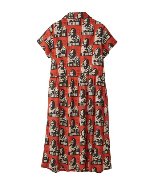 ヒステリックグラマー　ワンピース　チュニック HYSTERIC GLAMOUR（ヒステリックグラマー） 半袖ワンピース FREE