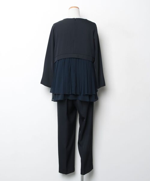 「RUIRUE BOUTIQUE」 セットアップ LL ネイビー レディース_画像2