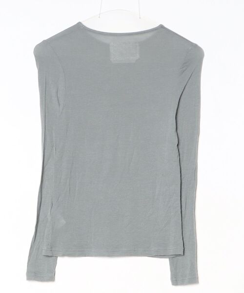 「v::room」 長袖カットソー 1 グレー レディース_画像2