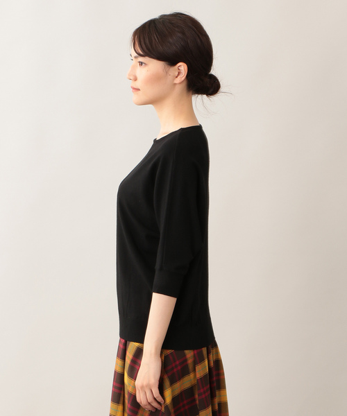 「MACKINTOSH PHILOSOPHY」 7分袖ニット 38 グレー系その他 レディース_画像7