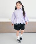 パンツ 「WEB限定」カットソーフリルキュロッ...の詳細画像4