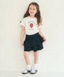 パンツ 「WEB限定」カットソーフリルキュロッ...の詳細画像5