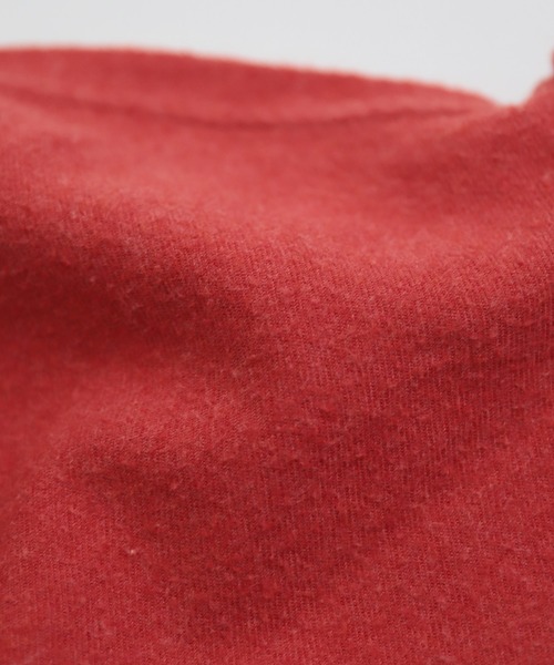 「Brocante」 長袖ネルシャツ 2 レッド レディース_画像5