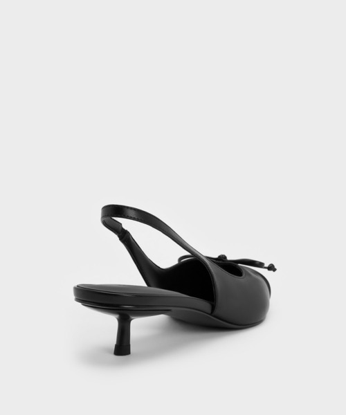 CHARLES ＆ KEITH（チャールズ&キース） パンプス ルーシュド ボウス