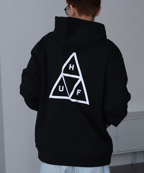 「HUF」 プルオーバーパーカー M ヘザーグレー メンズの画像