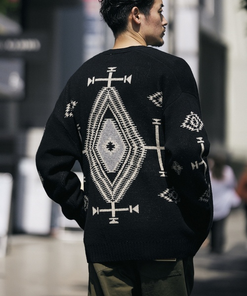 PENDLETON（ペンドルトン） ニットカーディガン LARGE ブラック メンズ