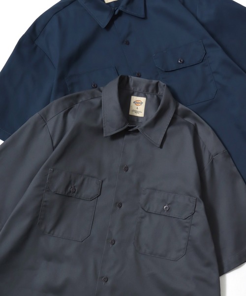 MB オリジナル ダークトーン アロハシャツ S ネイビー Dickies（ディッキーズ） アロハシャツ シャツ メンズ レディース
