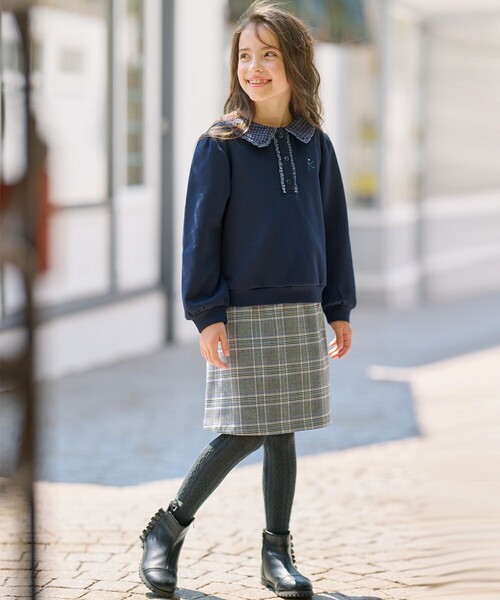 「組曲」 「KIDS」スウェットカットソー 160 ネイビー キッズ_画像8