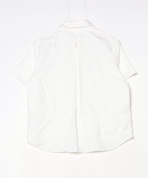 Danton（ダントン） 半袖シャツ 34 ホワイト レディース : ZOZOTOWN