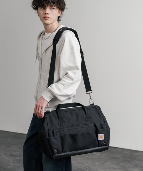 Carhartt ネイビー ボストンバッグ ボストンバッグ カーハート carhartt メンズ 撥水 大容量 軽量 40L