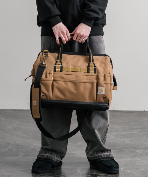 Sale! 美品 カーハート 18インチ ツールバッグ ボストンバッグ Carhartt（カーハート） ボストンバッグ 工具ツールバッグ/撥水2WAY