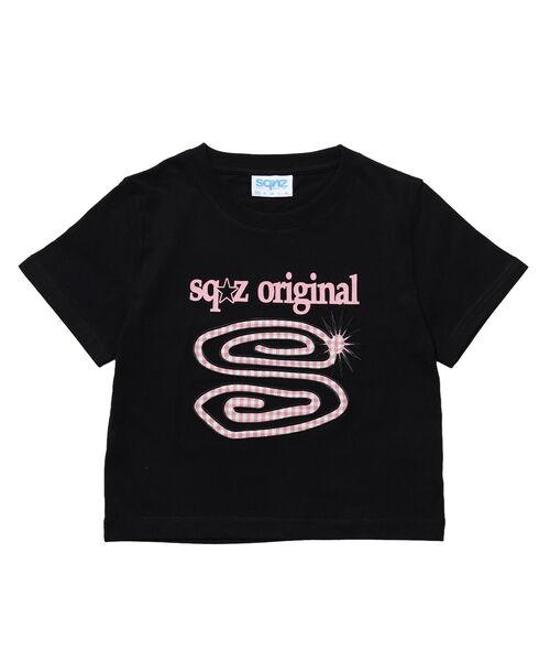 SEQUENZE tシャツ WEB限定 / パッチワーク ぐるぐるワッペン半袖T