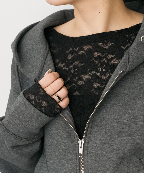 spick＆span レースプルオーバー 未使用 Spick＆Span（スピック アンド スパン） tシャツ 「WEB限定 / 追加