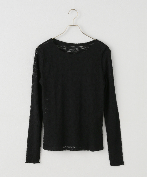 spick＆span レースプルオーバー 未使用 Spick＆Span（スピック アンド スパン） tシャツ 「WEB限定 / 追加