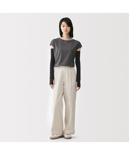 無印良品（MUJI） uvカット アームカバー 涼感UVカットフィットする